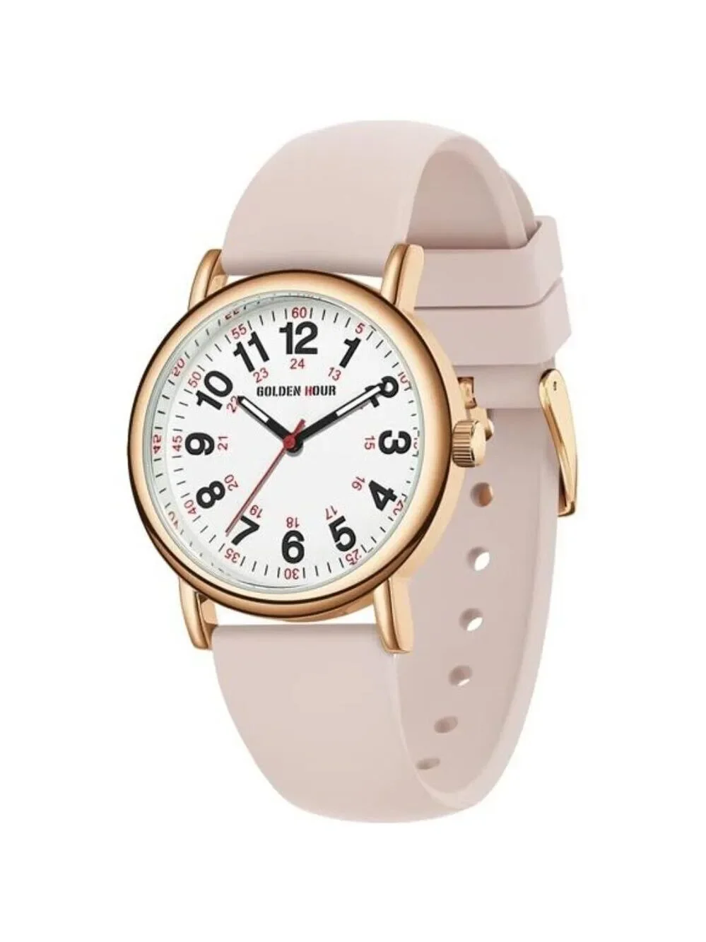 Waterproof nurse watch for women men medical professionals easy read luminous di